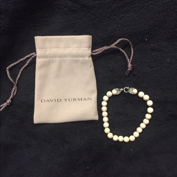 David Yurman 8mm riverstone spiritual bed bracelet